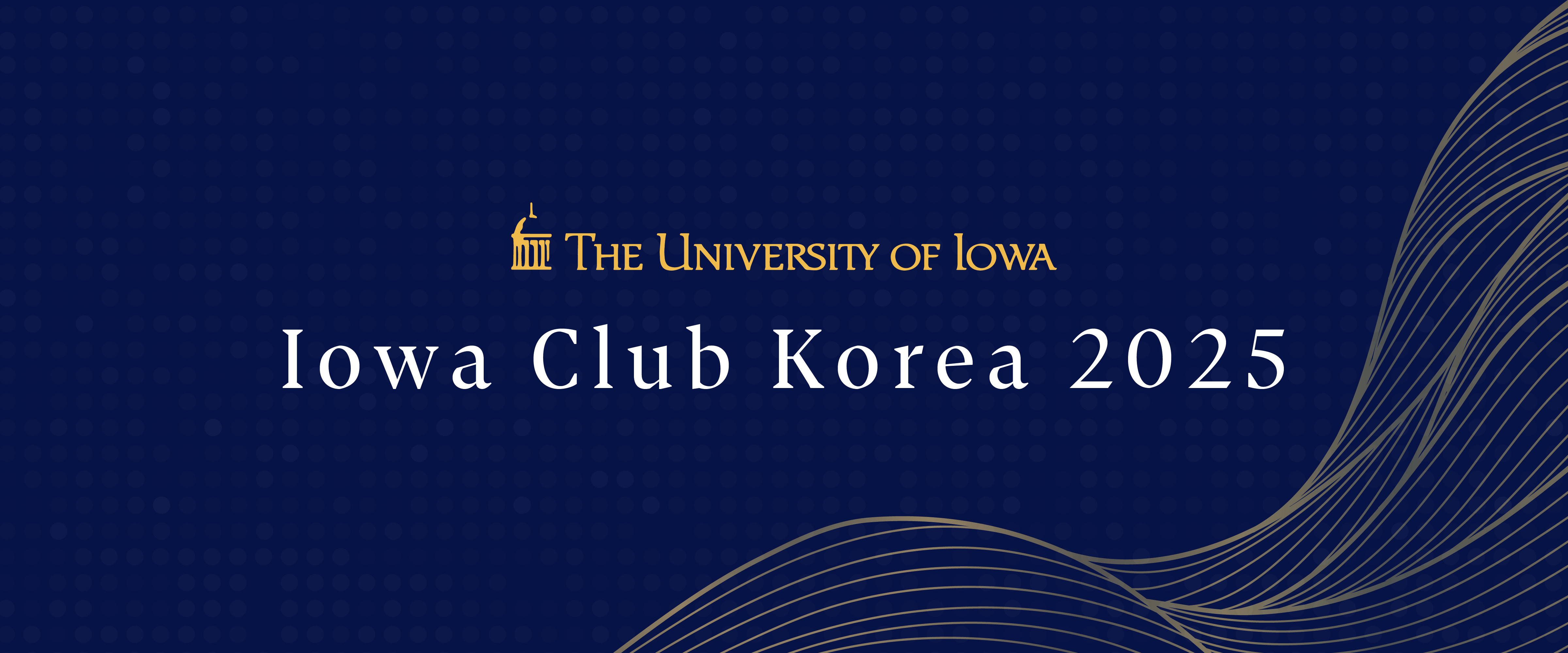 Iowa Club Korea 2025 배너